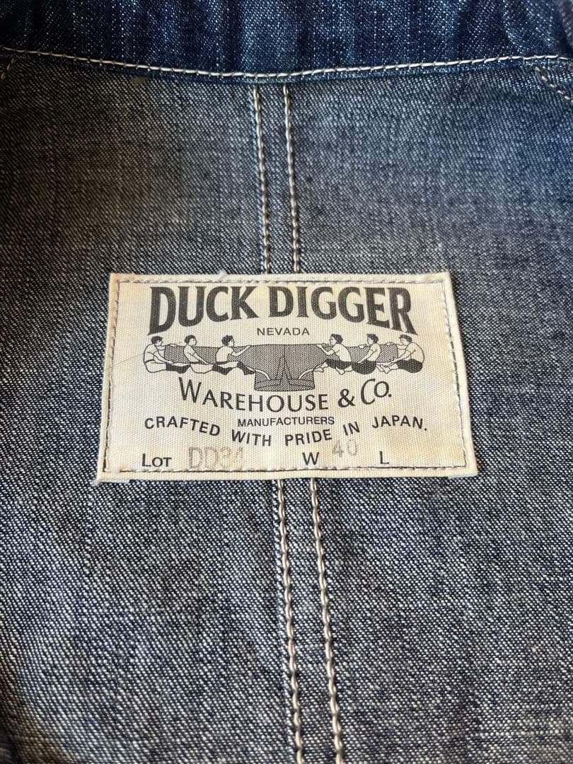 ウエアハウスWAREHOUSE 大戦モデル　カバーオール　DUCKDIGGER