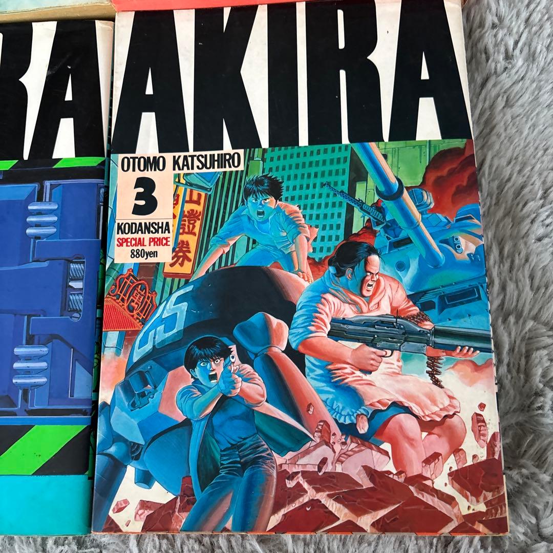 AKIRA 全6巻セット 大友克洋　２から６は初版