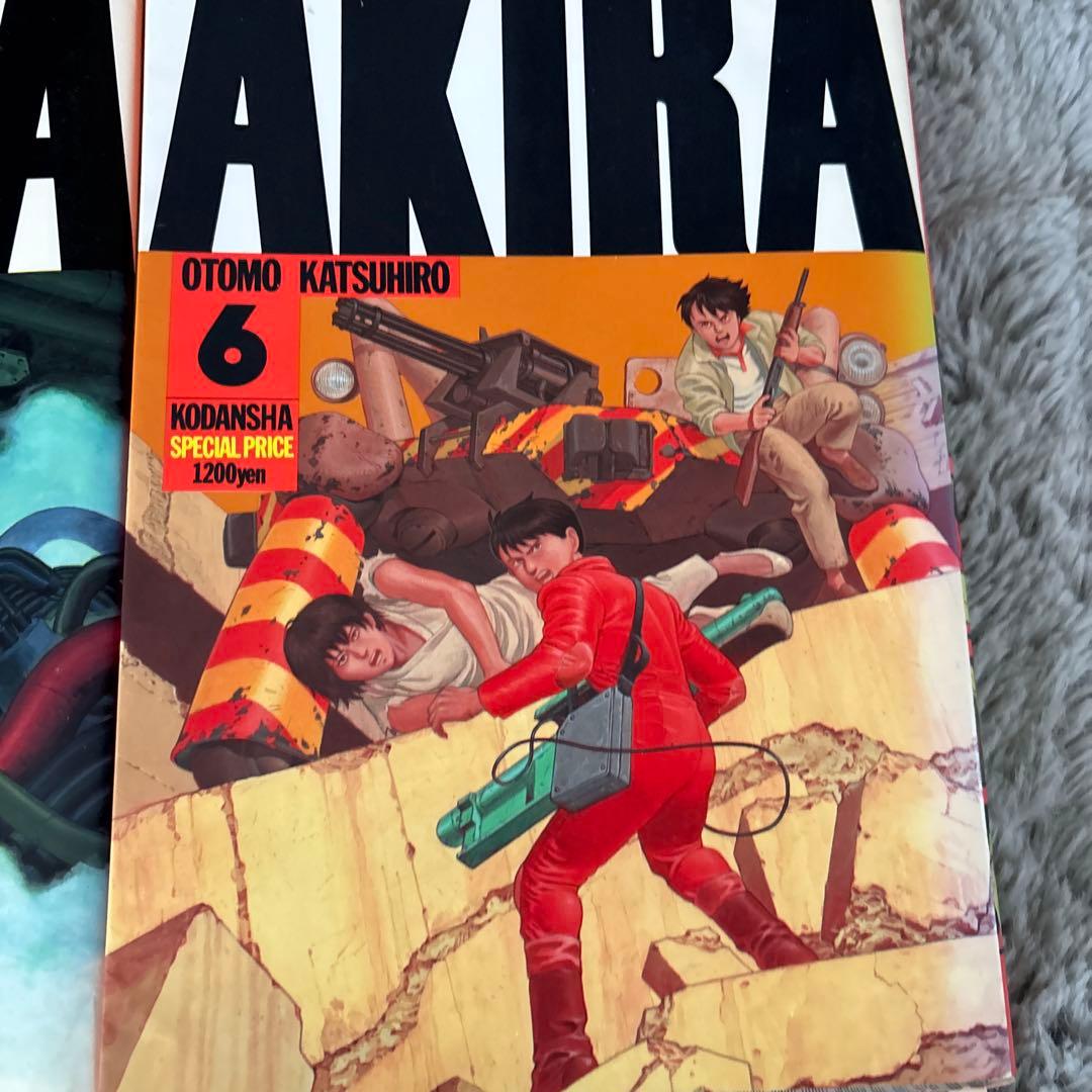 AKIRA 全6巻セット 大友克洋　２から６は初版