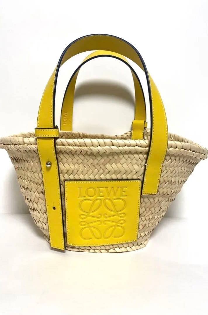 violet's　未使用品　ロエベかごバッグ　バスケット　スモール