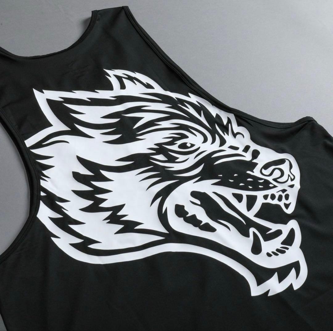 424レア　ダルクスポーツdarc sport タンクトップ　M　ドライ　黒