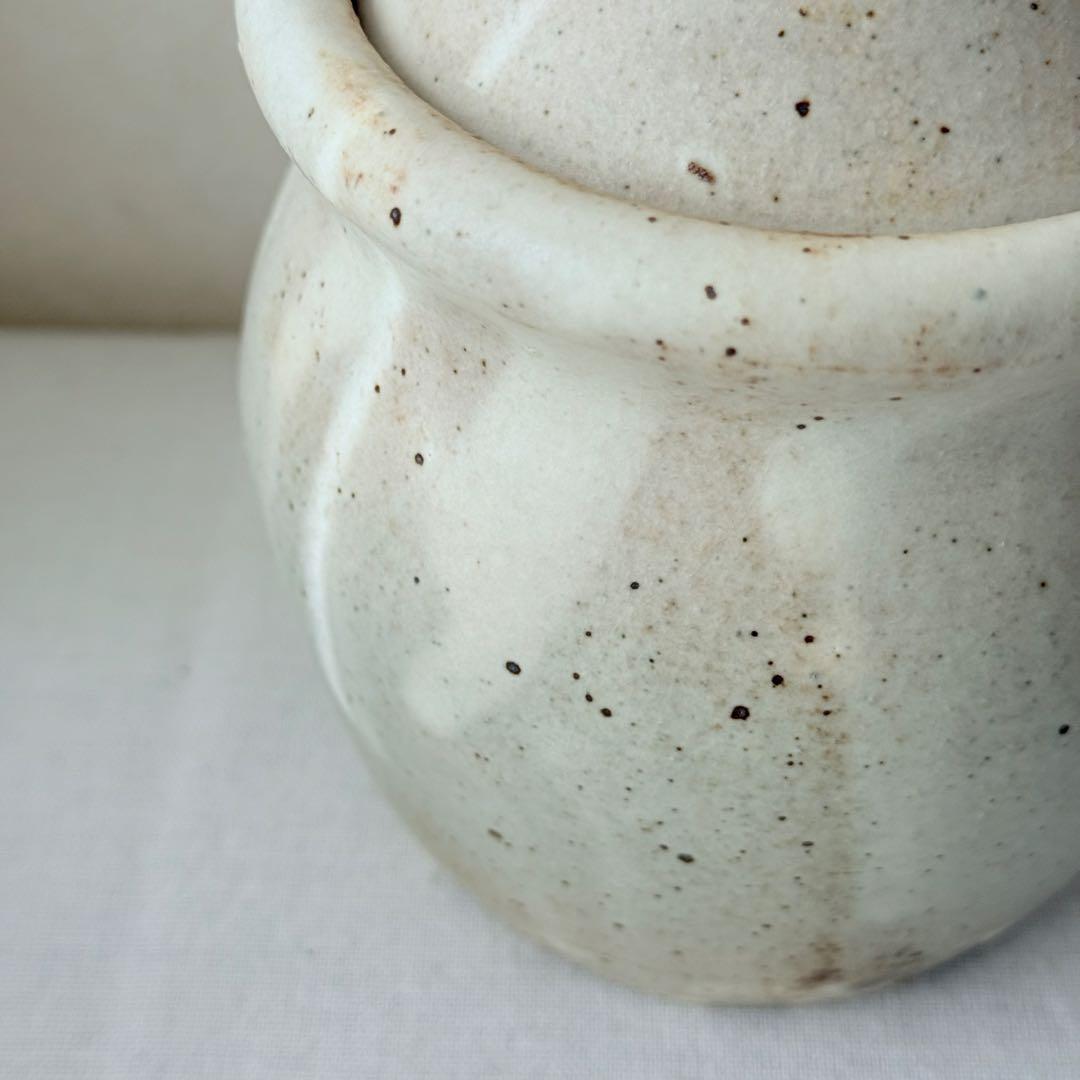 正島克哉 工房正島　蓋物　味噌壺　塩壺