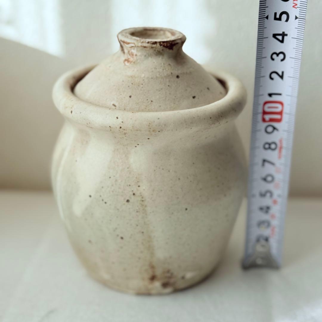 正島克哉 工房正島　蓋物　味噌壺　塩壺