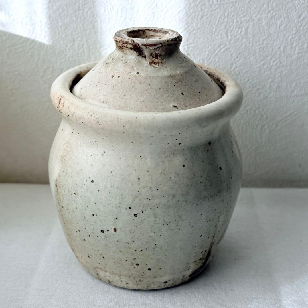 正島克哉 工房正島　蓋物　味噌壺　塩壺