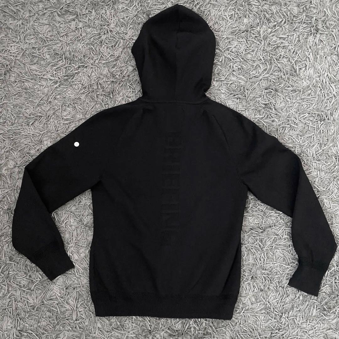 ブリーフィング　ニットパーカー　黒
