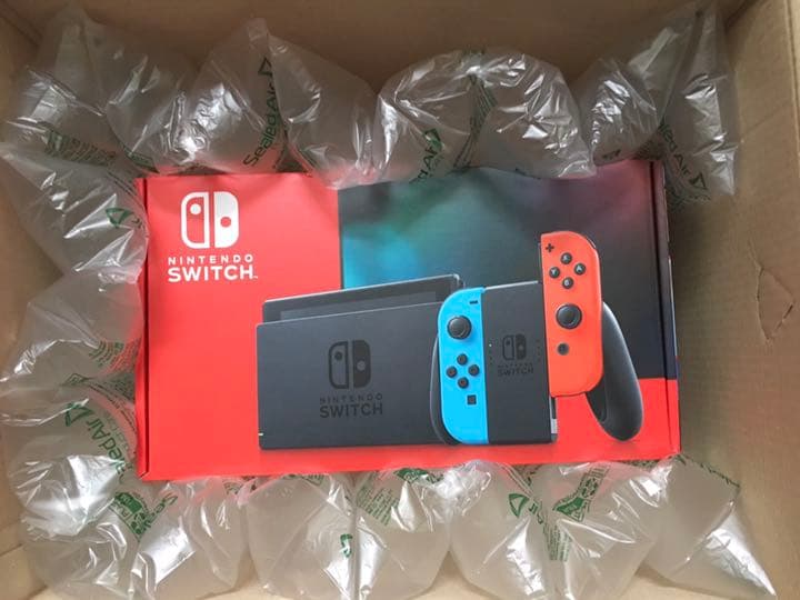 【新品未開封】②ニンテンドースイッチ新型本体Joy-Conネオン+最新人気ソフト