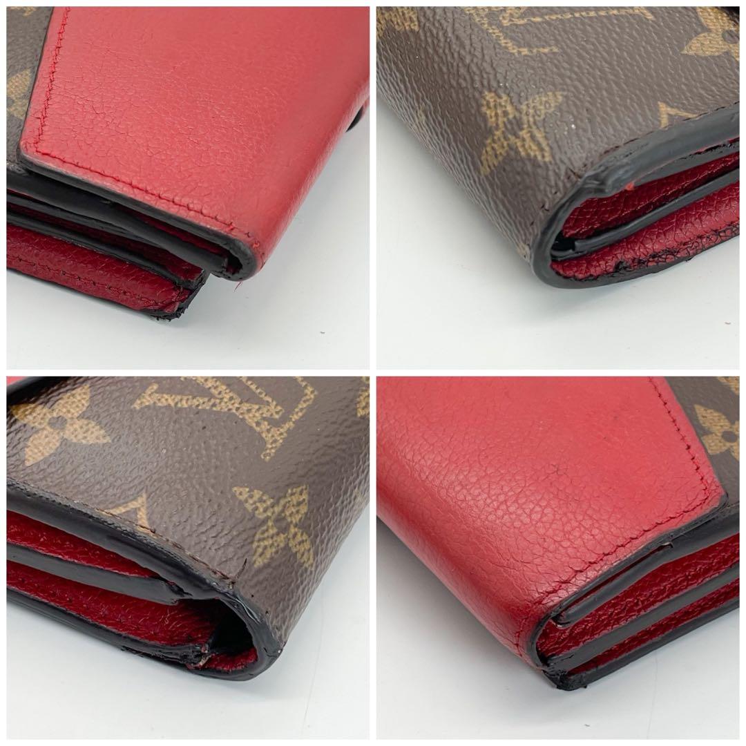 コンルイヴィトン　ポルトフォイユ　パラス　コンパクト モノグラム　2つ折り