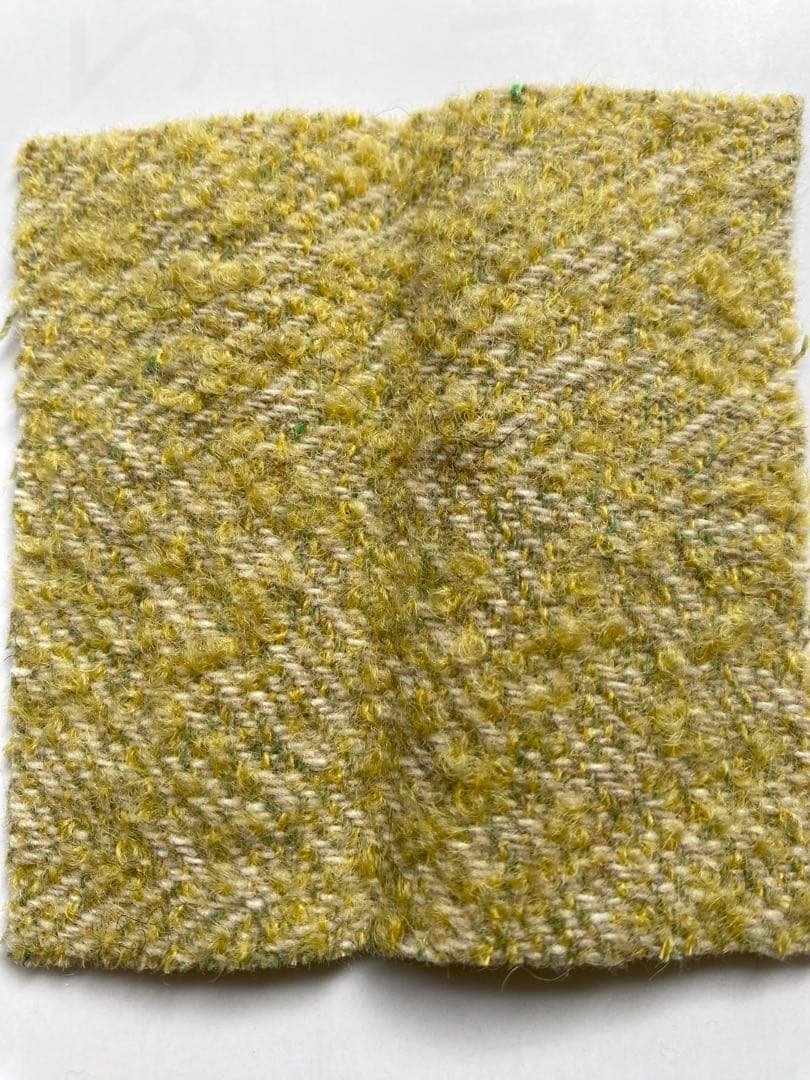 ダブルブレスト チェスターコート イエロー