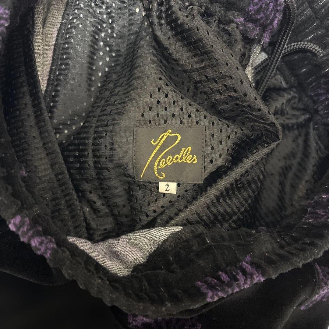 【破格】needles スラックス　パンツ　スウェットパンツ ニードルズ　ベロア