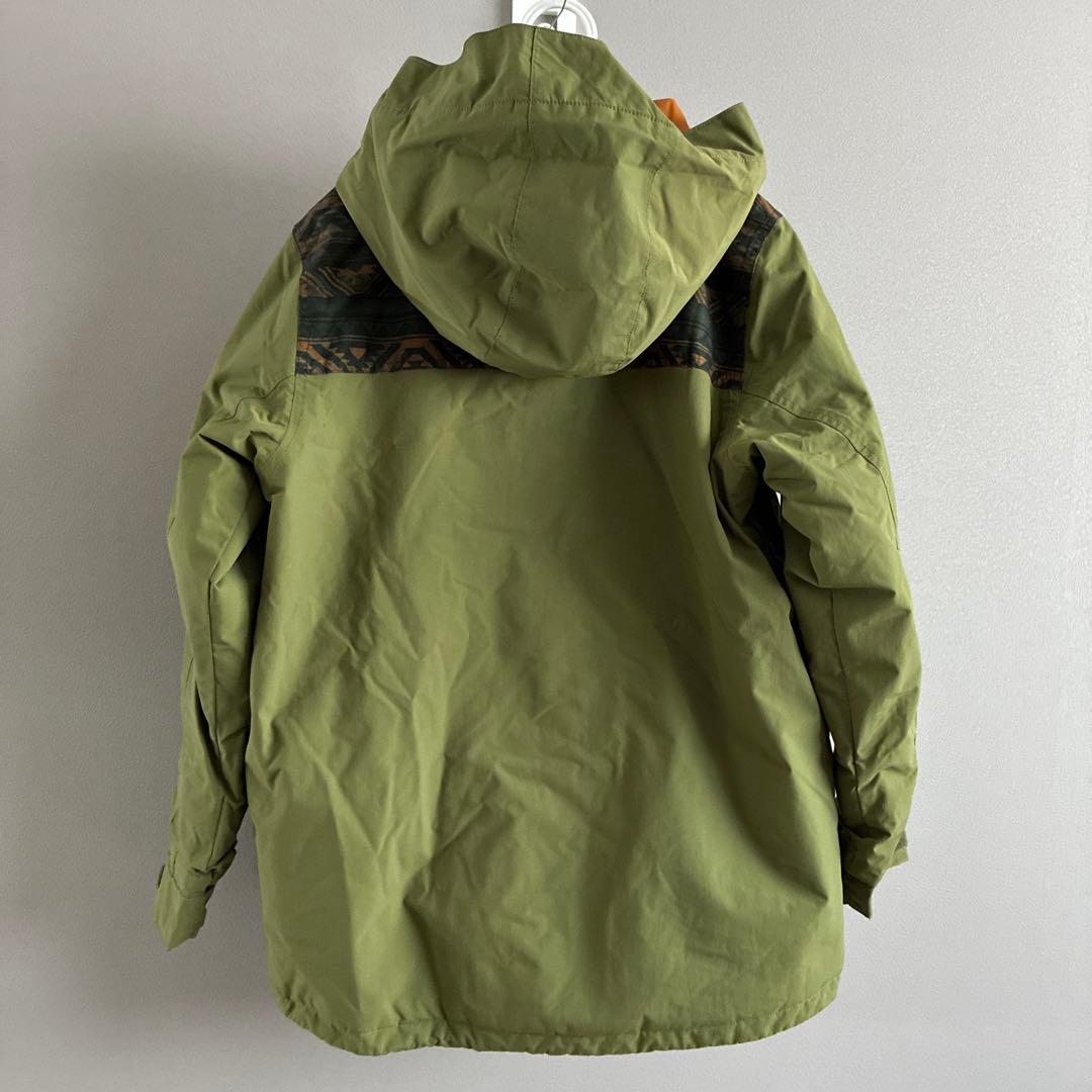 BURTON キッズXL 160 ジャケット スノーウェア スキー グリーン