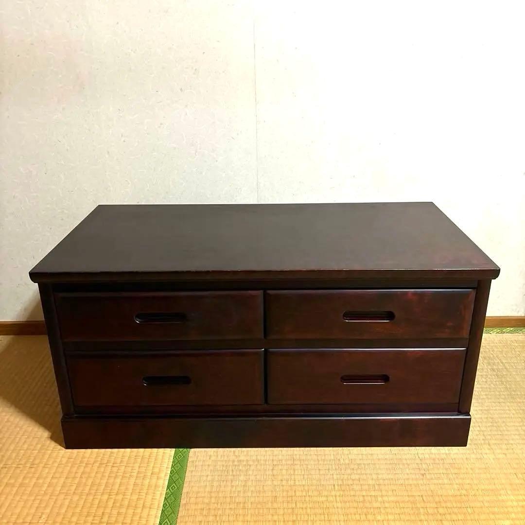 【良品】山室家具製作所 北の匠 チェスト 民芸家具 ナラ材