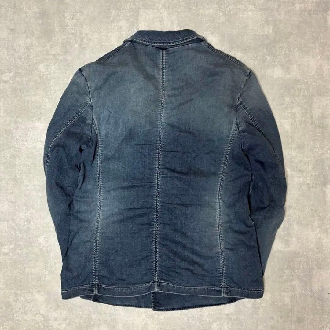 Care Label デニム テーラードジャケット ダブルブレスト