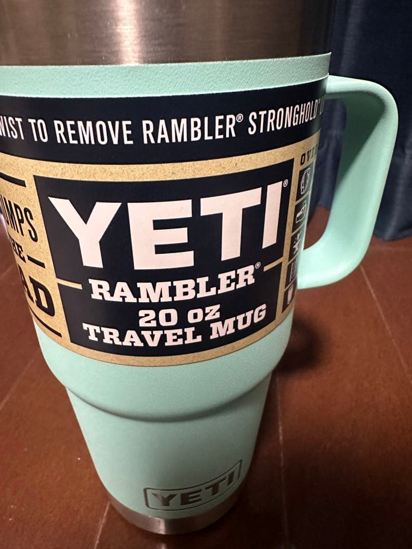 YETI Rambler 20 oz Travel Mug ミントグリーン