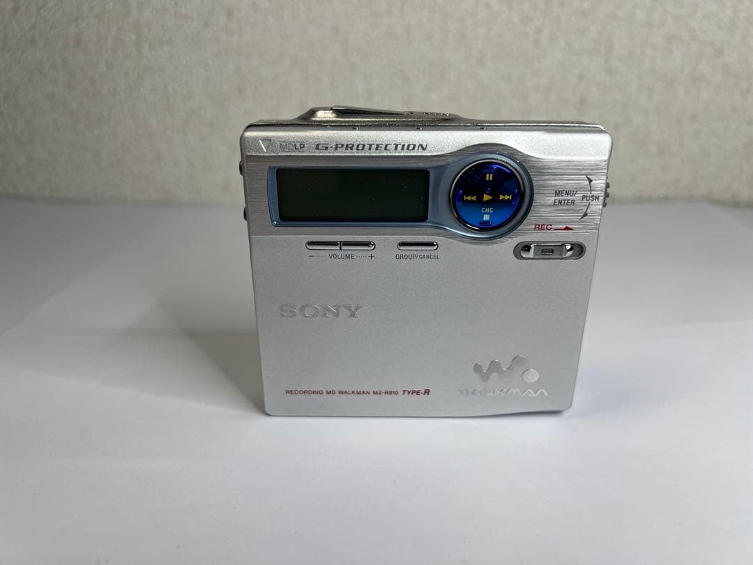 【美品】SONY ソニー MDウォークマン　MZ-R910 TYPE-R