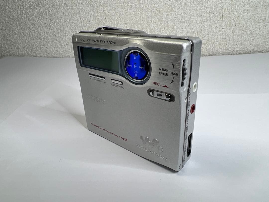 【美品】SONY ソニー MDウォークマン　MZ-R910 TYPE-R