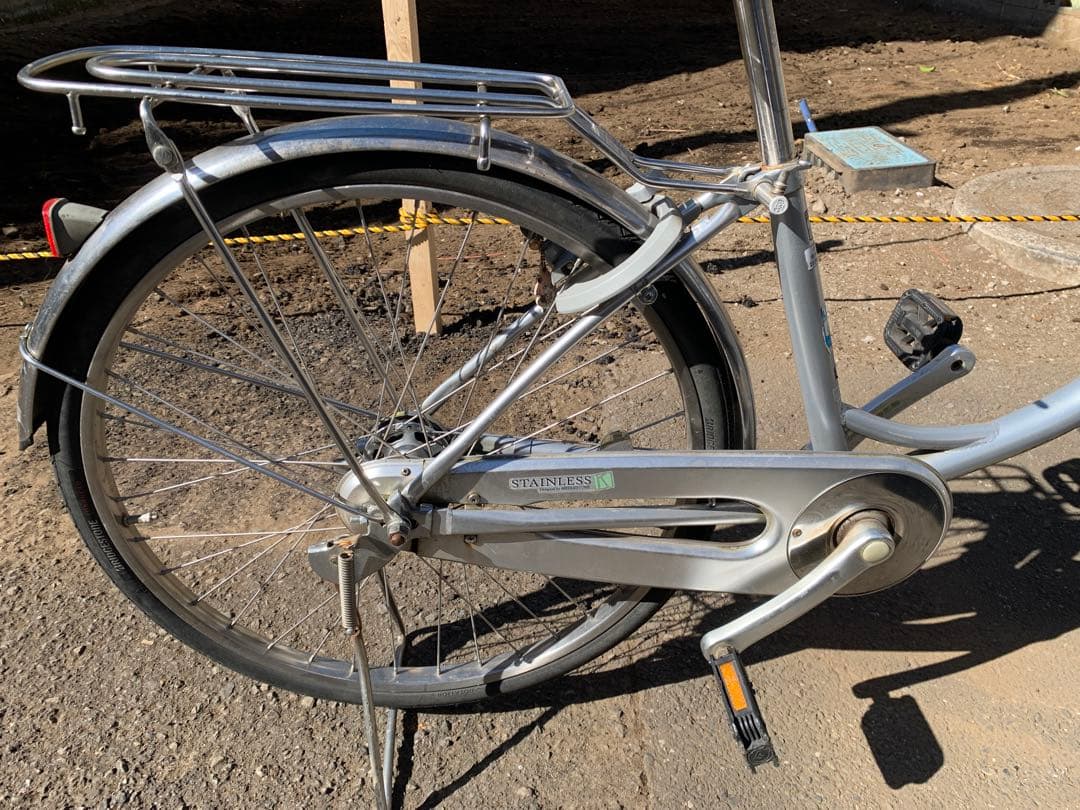 StainlessK ステンレスK BRIDGESTONE シルバー　22インチ