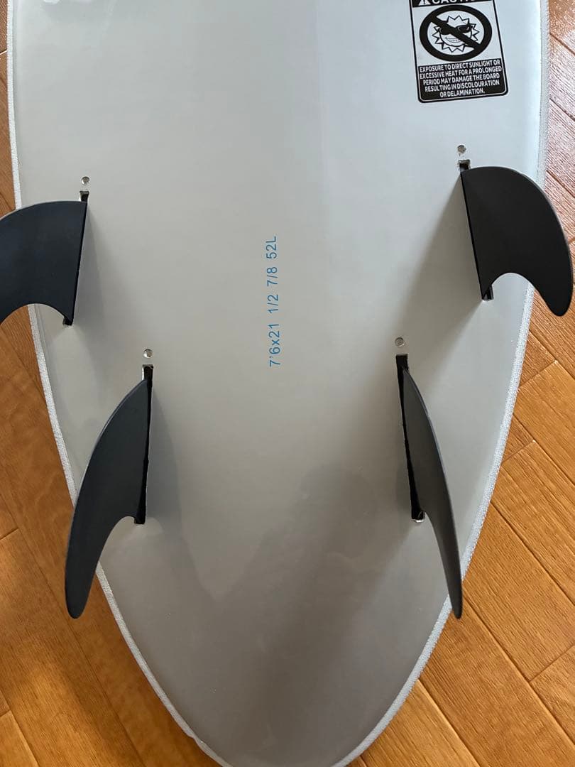 Beach Access ソフトボード 7’6” クアッド あいたん