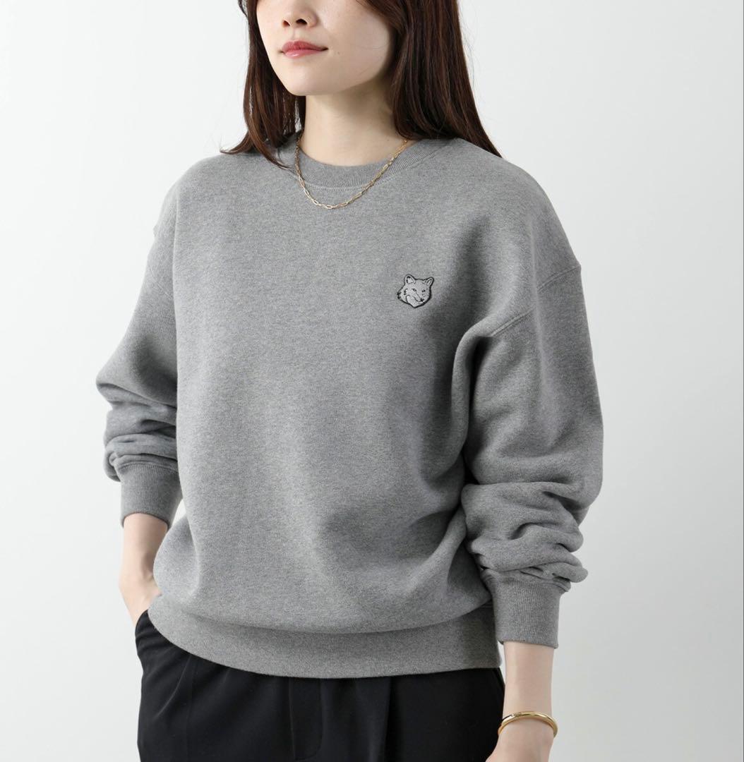 メゾンキツネ　グレー　スウェット　MAISON KITSUNÉ