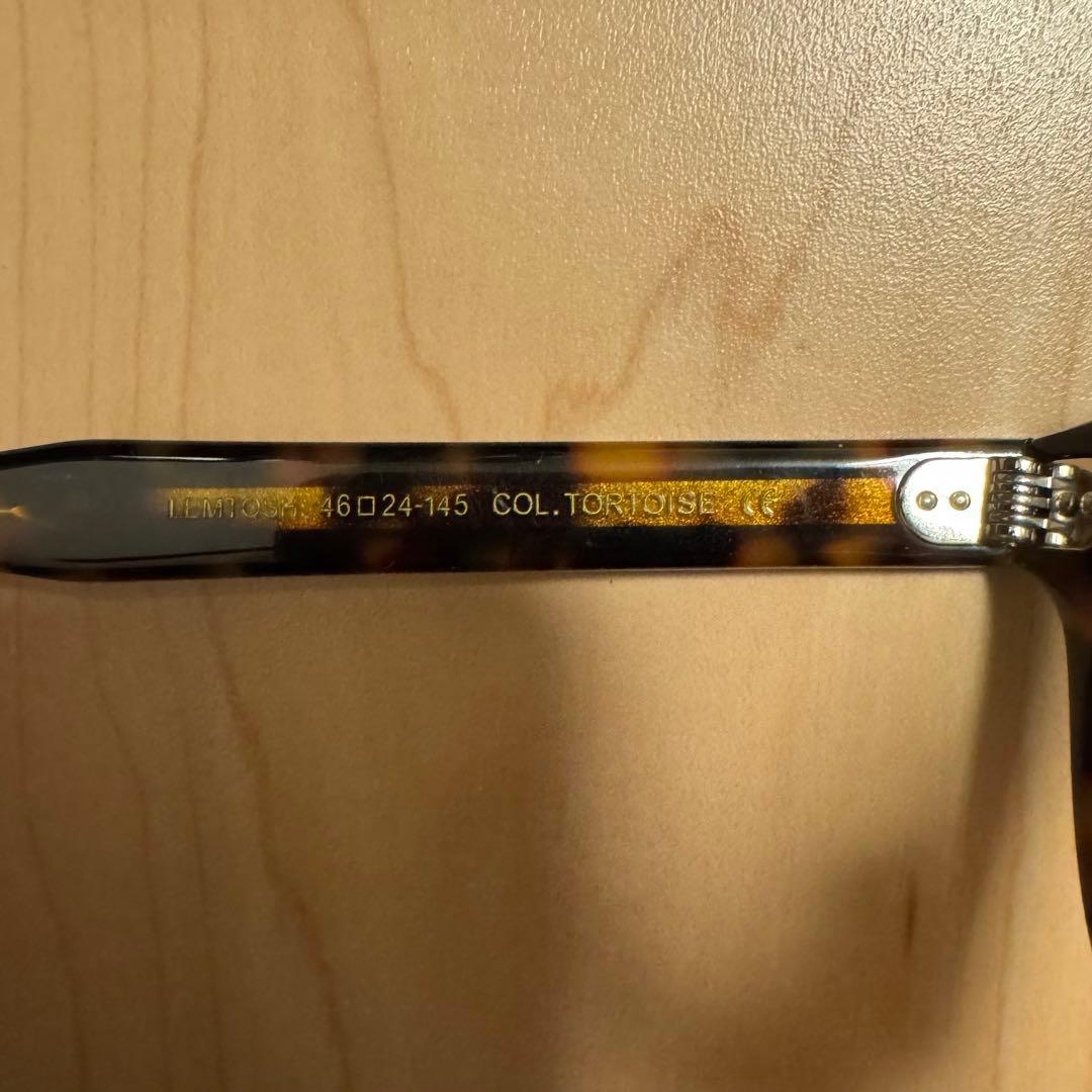 MOSCOT モスコット レムトッシュ 46 TORT メタルアームパット