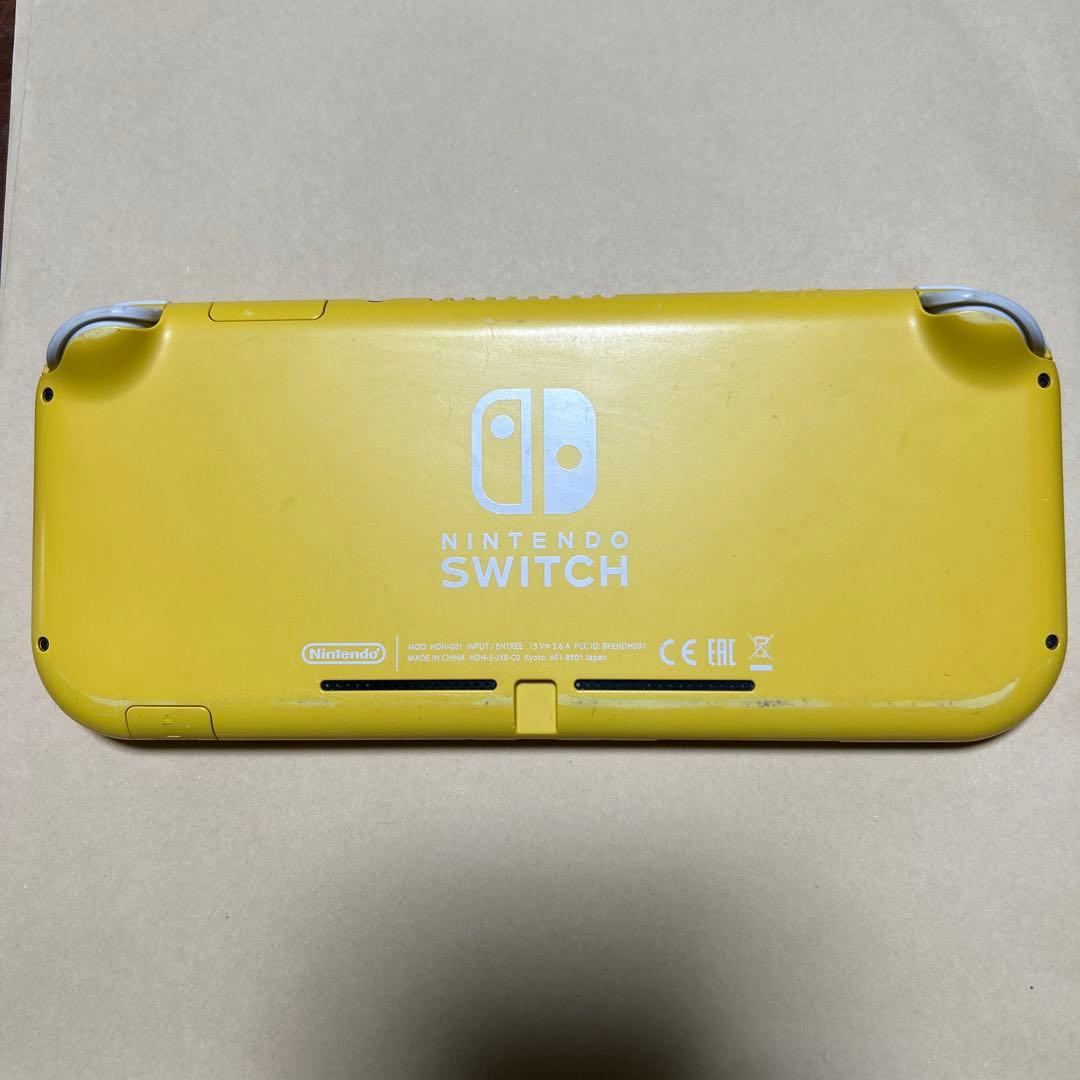 Switch Lite イエロー 本体 初期化済み 動作良好
