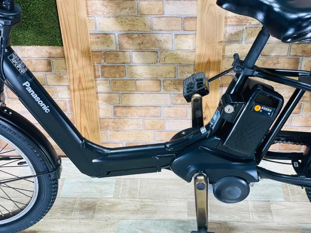 激人気 ブラック 王様 ギュットアニーズ子供乗せ電動アシスト自転車 H2582