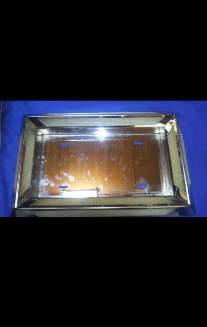 早い者勝ち⭐️ステンレスアンドン付きナンバー枠 軽トラ 2t 4t デコトラ