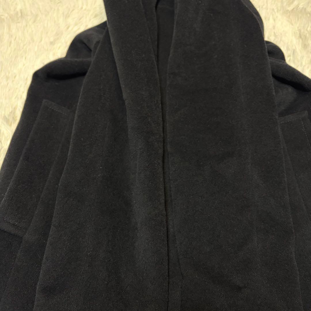 む*。様 極美品✨ BURBERRY ノバチェック ステンカラーコート アンゴラ