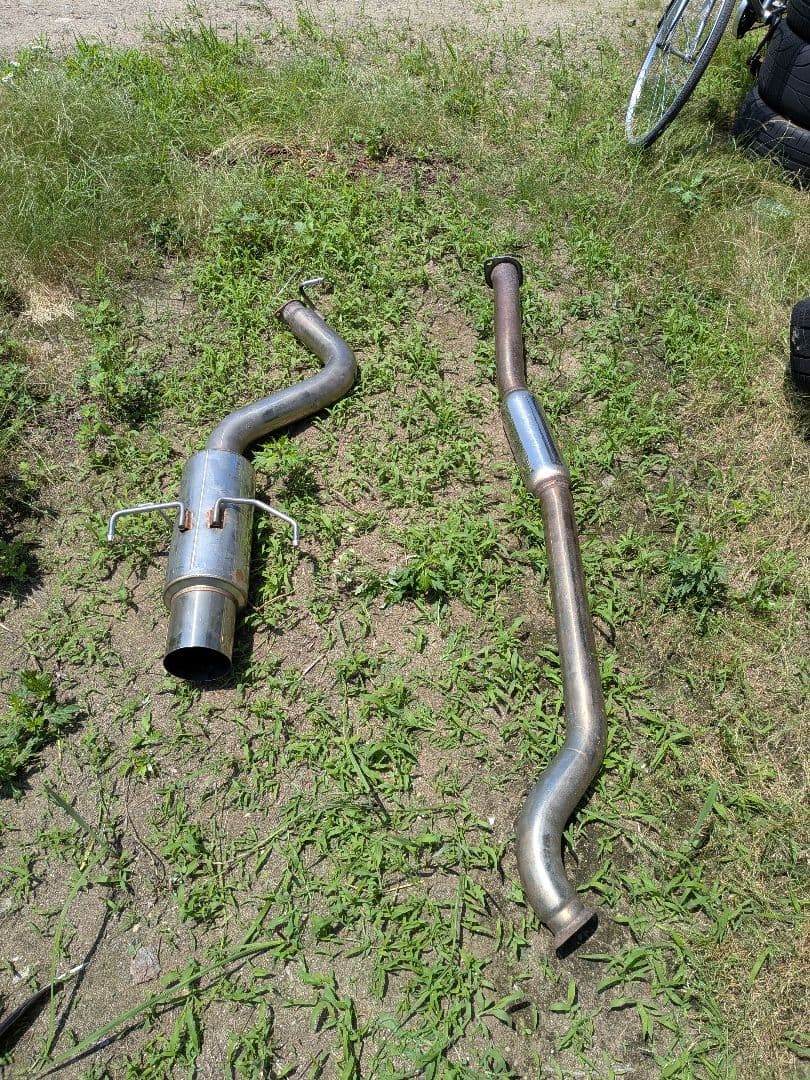 m*i様 BEレガシィ用　柿本センター＆リアピ+サイレンサー