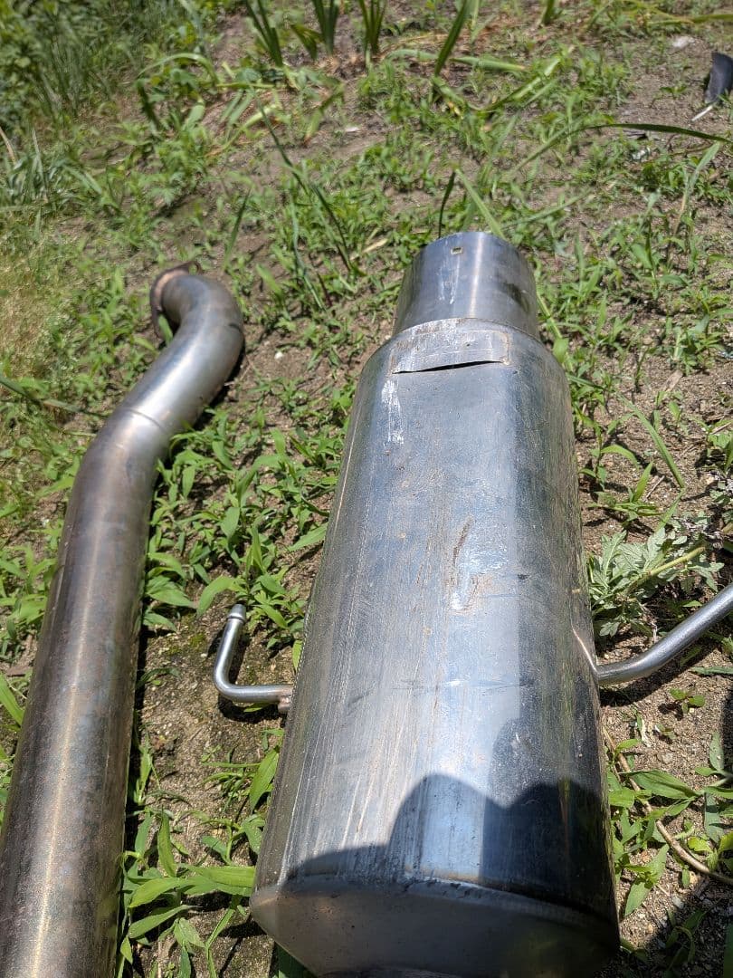 m*i様 BEレガシィ用　柿本センター＆リアピ+サイレンサー