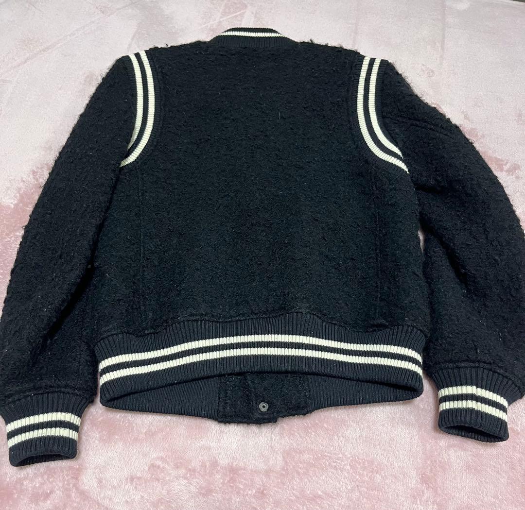 HYSTERIC GLAMOUR スタジャン ブラック スモール