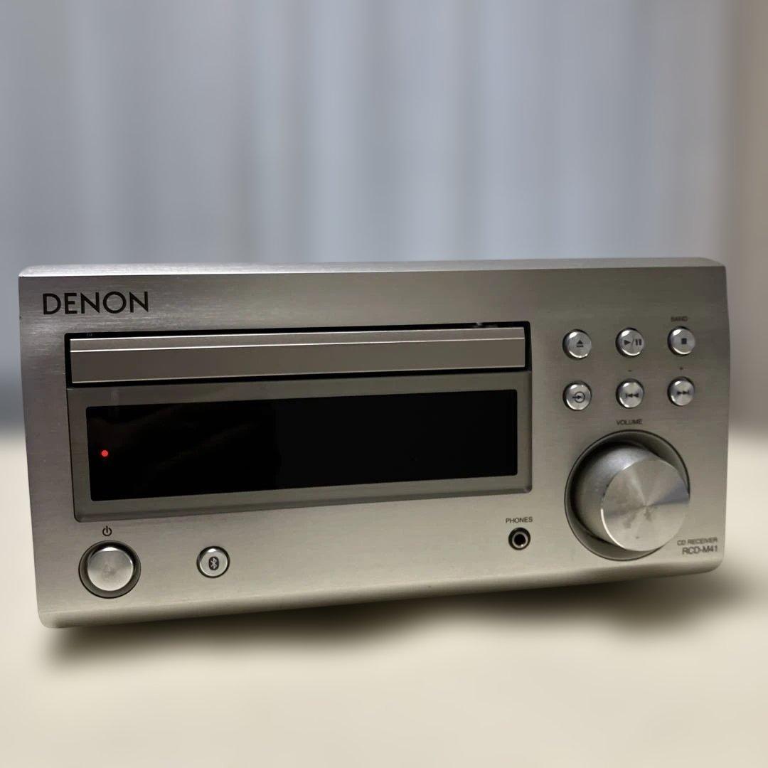 DENON CD RECEIVER RCD-M41 動作品 2018年製