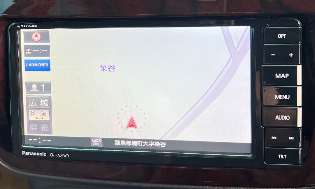 パナソニック CN-RA05WD 地図データ 2018