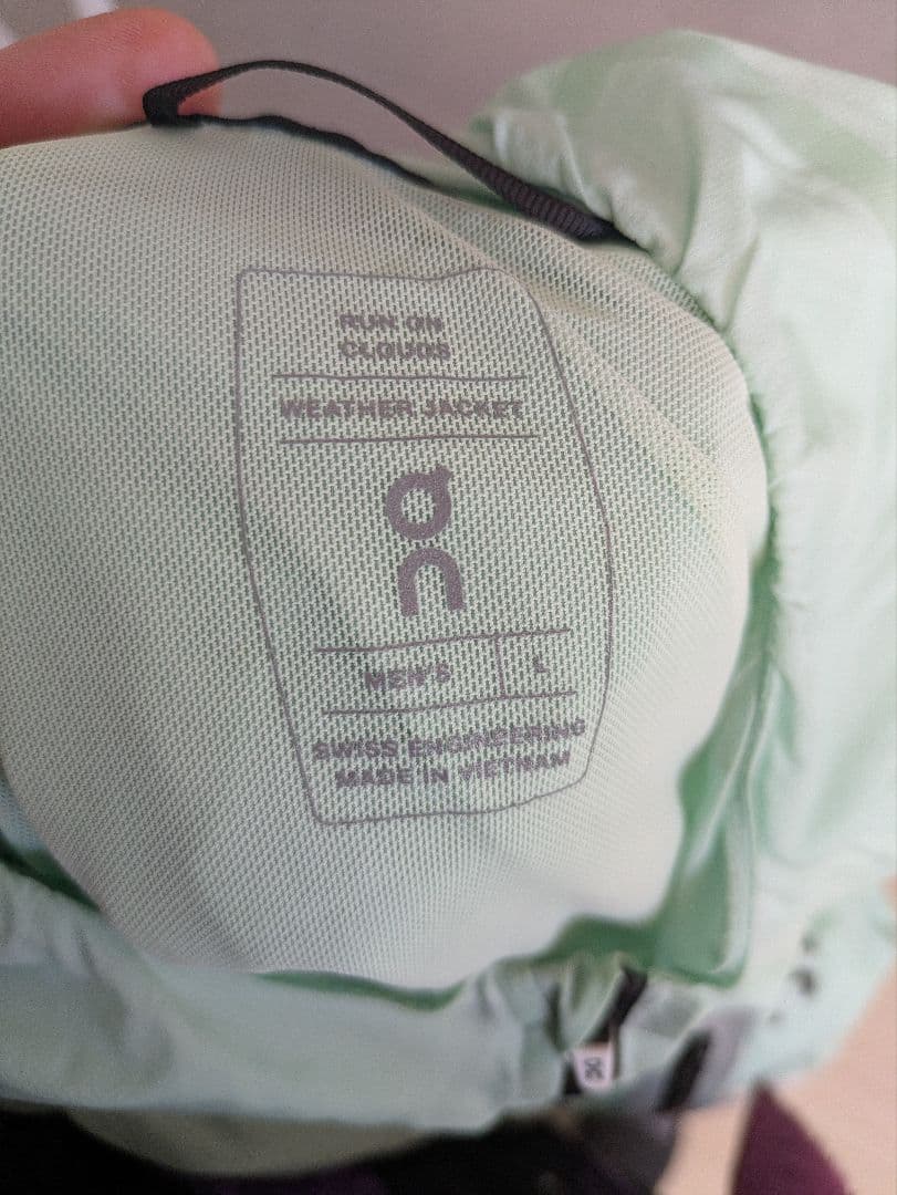 On ウィンドブレーカー ミントグリーン　Weather　JACKET