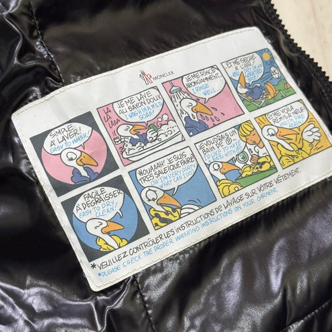 超美品■モンクレール ダウンベスト ブラック レディース 00