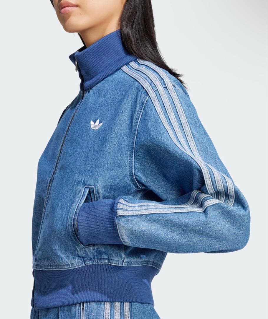 adidas デニムトラックジャケット