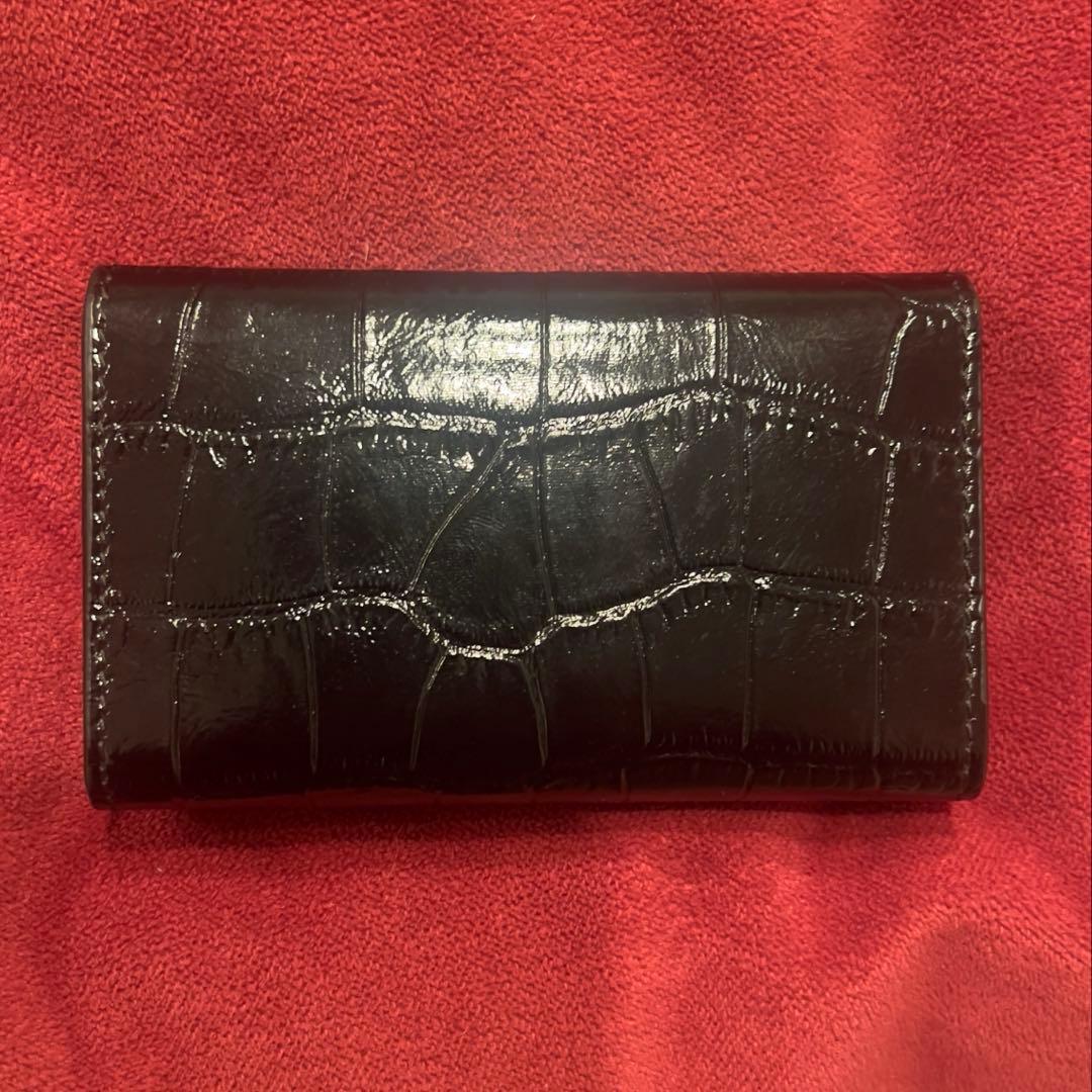 セリーヌ(Celine)キーケース / クロコダイル型押しカーフスキン