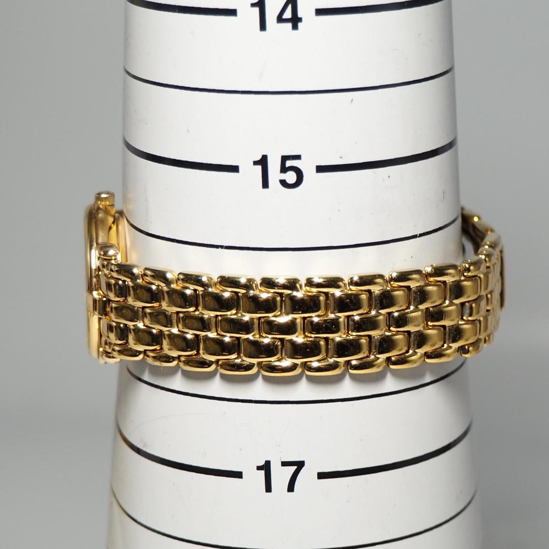 美品 グッチ GUCCI 3400L 黒文字盤 レディース 腕時計 H570