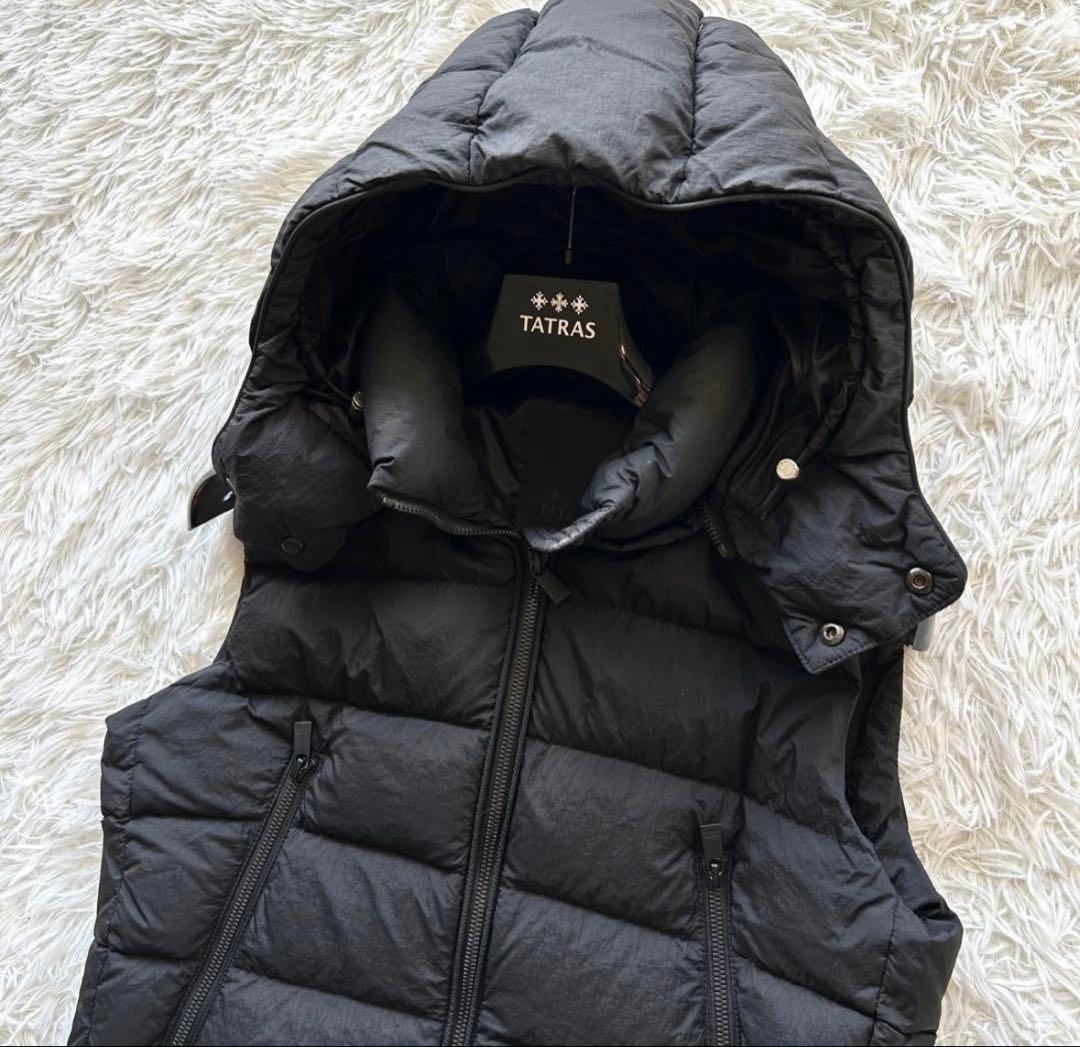 TATRAS ダウンベスト　タトラス　黒　人気サイズ　03