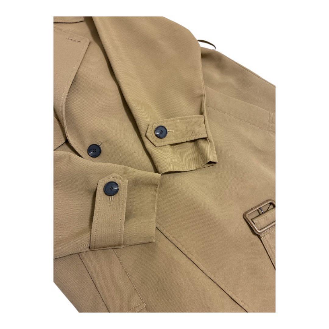 【訳あり美品】MIESROHE ドルマンスリーブトレンチコート　ベージュ0サイズ