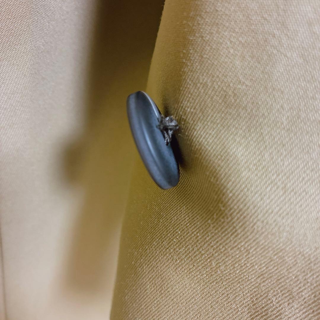 【訳あり美品】MIESROHE ドルマンスリーブトレンチコート　ベージュ0サイズ