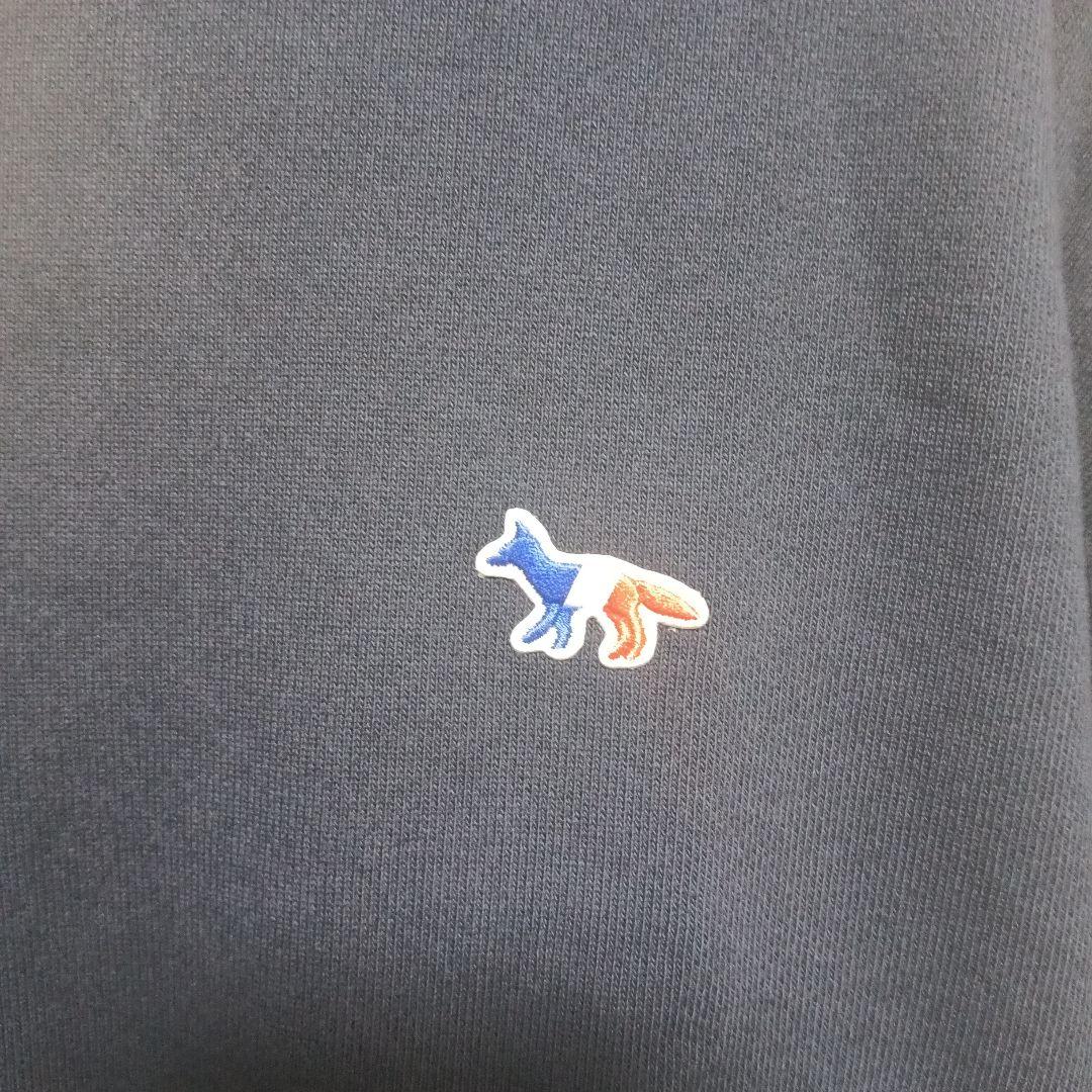 メゾンキツネ・スウェットパーカー ・ネイビー・新品未使用・男女兼用