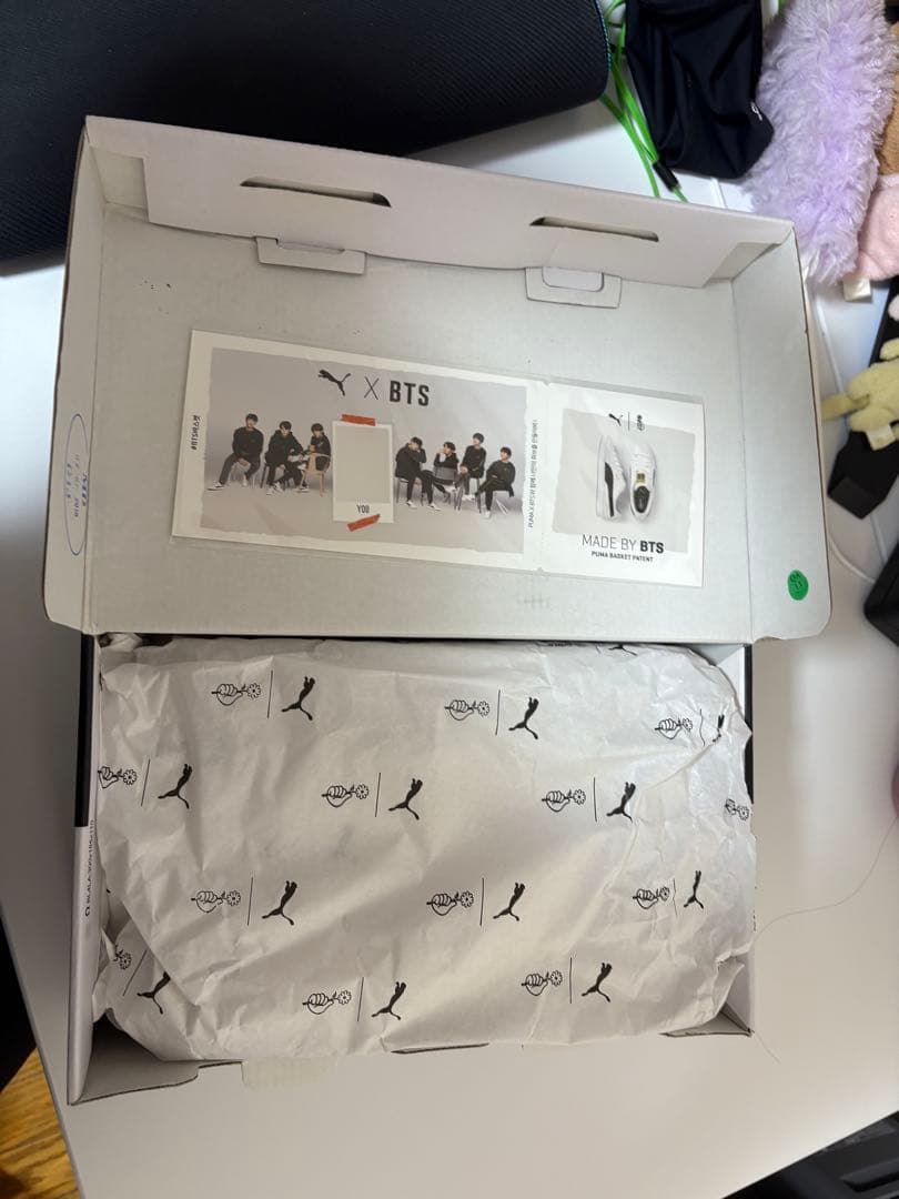 Puma Basket Patent BTS シューズ サイズは写真参照