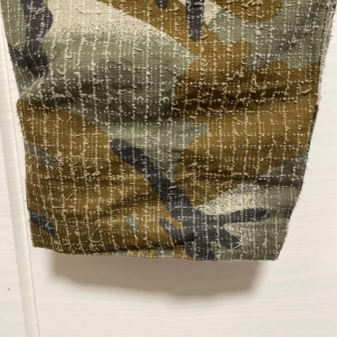 A BATHING APE カモ柄カーゴパンツ