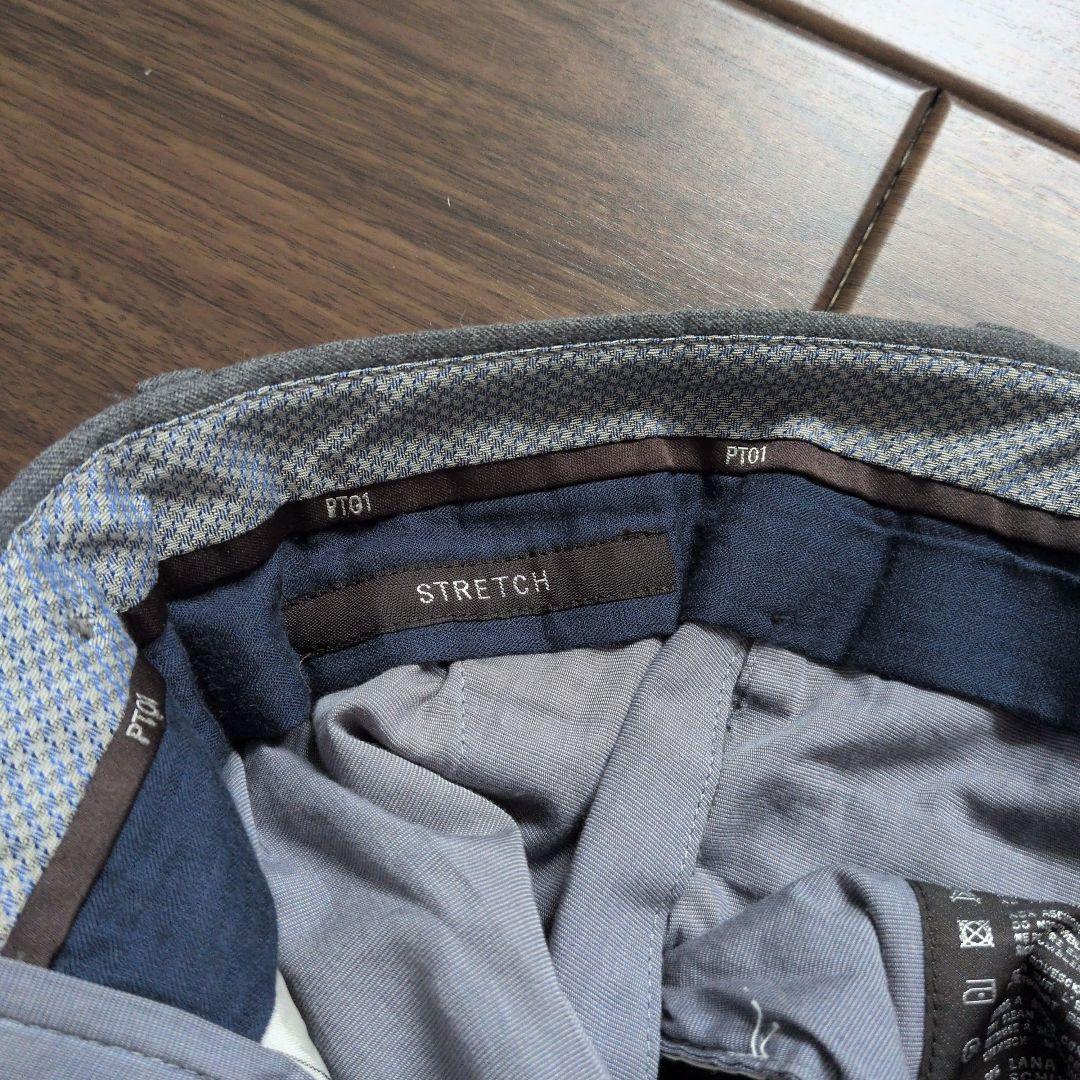 ※本日価格【美品】PT01 SUPER SLIM FIT 46/グレー　パンツ