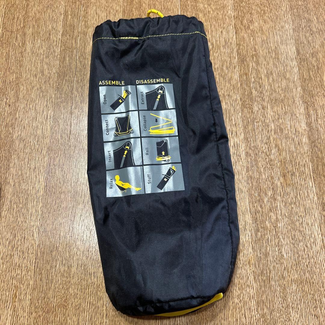 ALITE メイフライチェアブラック 収納袋付き