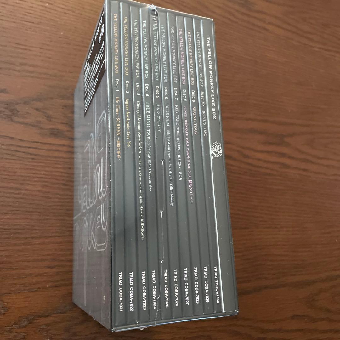 イエモン THE YELLOW MONKEY LIVE BOX 新品未開封