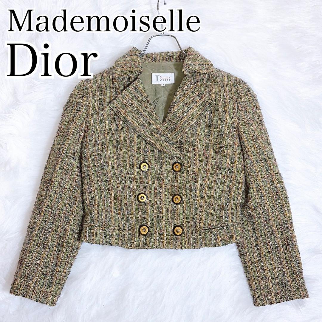 Mademoiselle Dior マドモアゼルディオール ツイード シルク混
