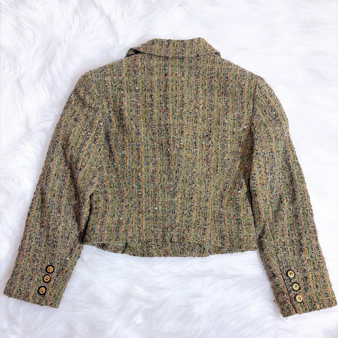 Mademoiselle Dior マドモアゼルディオール ツイード シルク混