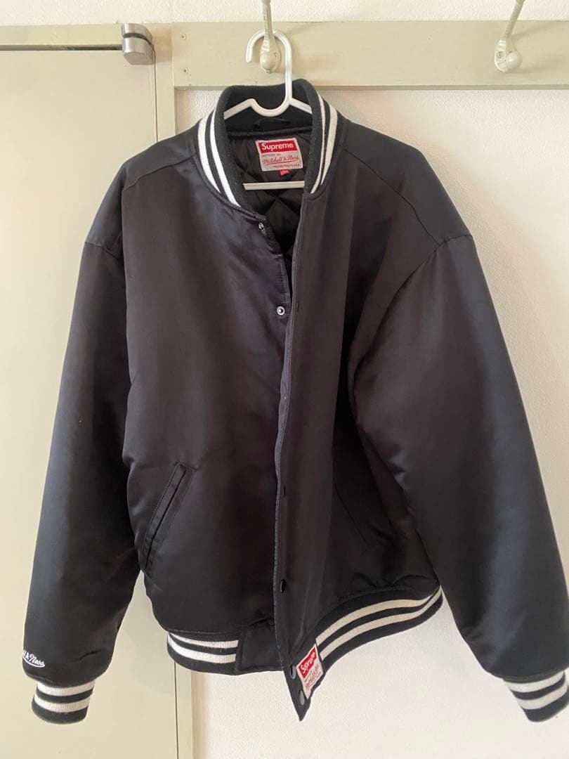 Supreme Mitchell & Ness スタジャン Lサイズ