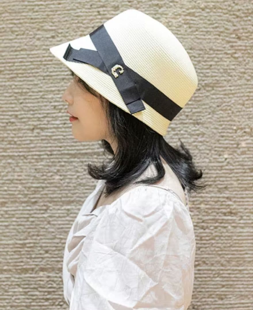 ☆未使用タグ付☆CA4LA カシラ　CHLOE2 　ハット　クロッシェ